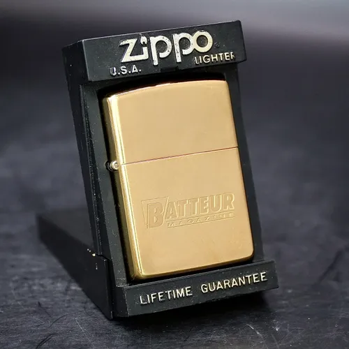 ZIPPO XƯA 32-91  - HÀNG XƯA THẬP NIÊN 90s _ CHỦ ĐỀ BATTEUR MAGAZINE