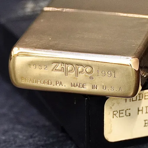 ZIPPO XƯA 32-91  - HÀNG XƯA THẬP NIÊN 90s _ CHỦ ĐỀ BATTEUR MAGAZINE