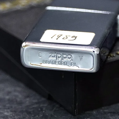 ZIPPO XƯA SLIM 1989  - HÀNG XƯA THẬP NIÊN 80s _ CHỦ ĐỀ SAN FRANCISCO