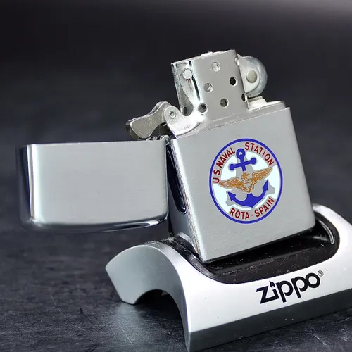 ZIPPO XƯA 1974  - HÀNG XƯA THẬP NIÊN 70s _ CHỦ ĐỀ LOGO CĂN CỨ HẢI QUÂN MỸ