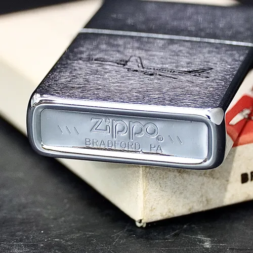ZIPPO XƯA 1985  - HÀNG XƯA THẬP NIÊN 80s _ CHỦ ĐỀ PHI ĐOÀN VẬN TẢI CHIẾN LƯỢC PHÁP