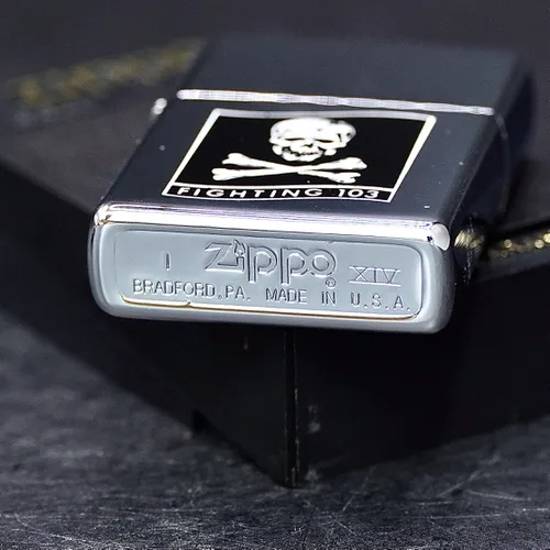ZIPPO XƯA 1998 - HÀNG XƯA THẬP NIÊN 90s _ CHỦ ĐỀ PHI ĐOÀN JOLLY ROGERS