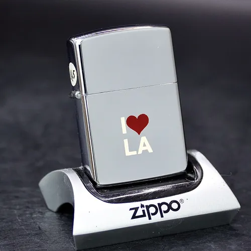ZIPPO XƯA 1988 - HÀNG XƯA THẬP NIÊN 80s _ CHỦ ĐỀ I LOVE LA