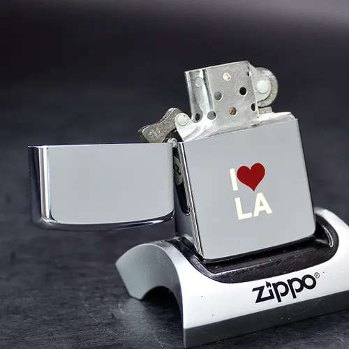 ZIPPO XƯA 1988 - HÀNG XƯA THẬP NIÊN 80s _ CHỦ ĐỀ I LOVE LA