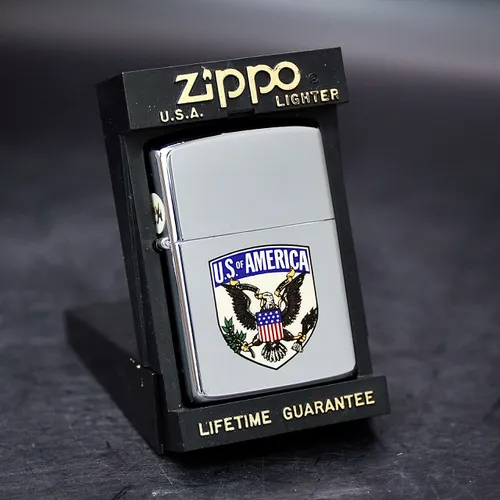 ZIPPO XƯA 1988 - HÀNG XƯA THẬP NIÊN 80s _ CHỦ ĐỀ US OF AMERICA