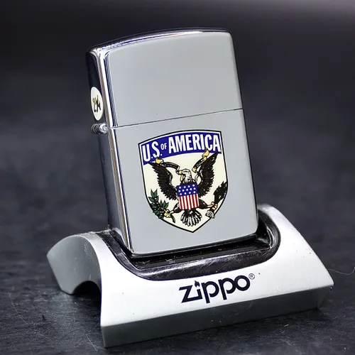 ZIPPO XƯA 1988 - HÀNG XƯA THẬP NIÊN 80s _ CHỦ ĐỀ US OF AMERICA