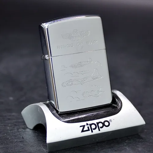 ZIPPO XƯA 1990 - HÀNG XƯA THẬP NIÊN 90s _ CHỦ ĐỀ WINGS OF WAR