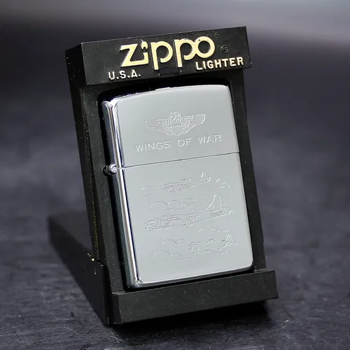 ZIPPO XƯA 1990 - HÀNG XƯA THẬP NIÊN 90s _ CHỦ ĐỀ WINGS OF WAR