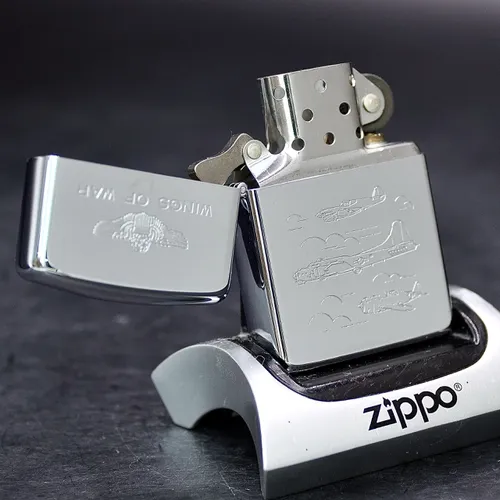 ZIPPO XƯA 1990 - HÀNG XƯA THẬP NIÊN 90s _ CHỦ ĐỀ WINGS OF WAR