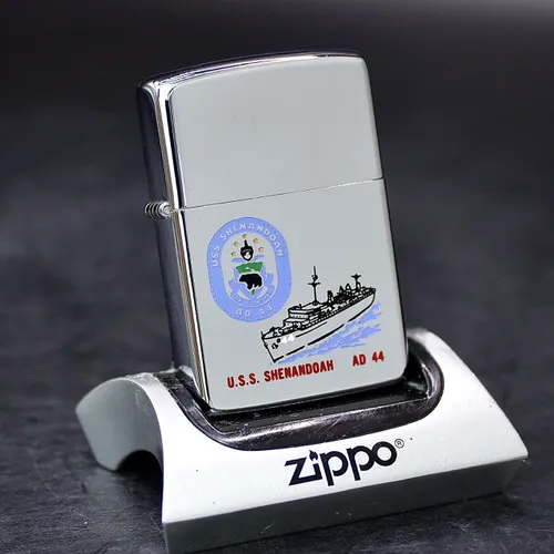 ZIPPO XƯA 1987 - HÀNG XƯA THẬP NIÊN 80s _ CHỦ ĐỀ TÀU CHIẾN SHENANDOAH AD-44
