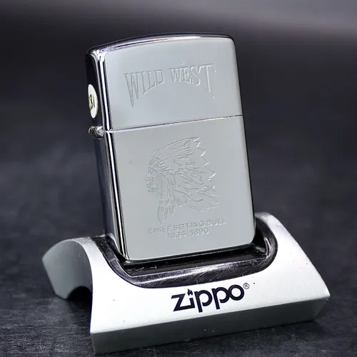 ZIPPO XƯA 1991 - HÀNG XƯA THẬP NIÊN 90s _ CHỦ ĐỀ CHIEF SITTING BULL