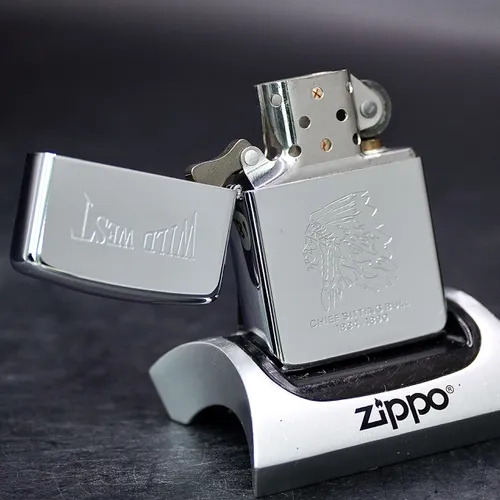 ZIPPO XƯA 1991 - HÀNG XƯA THẬP NIÊN 90s _ CHỦ ĐỀ CHIEF SITTING BULL