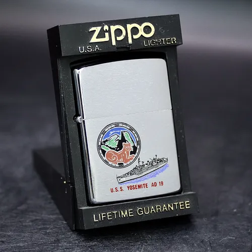 ZIPPO XƯA 1994 - HÀNG XƯA THẬP NIÊN 90s _ CHỦ ĐỀ TÀU CHIẾN YOSIMITE AD-19