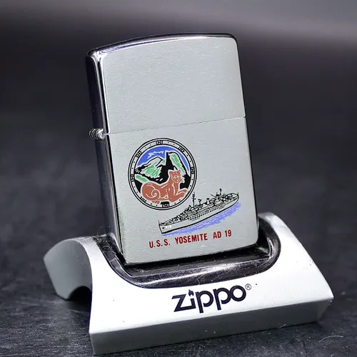 ZIPPO XƯA 1994 - HÀNG XƯA THẬP NIÊN 90s _ CHỦ ĐỀ TÀU CHIẾN YOSIMITE AD-19