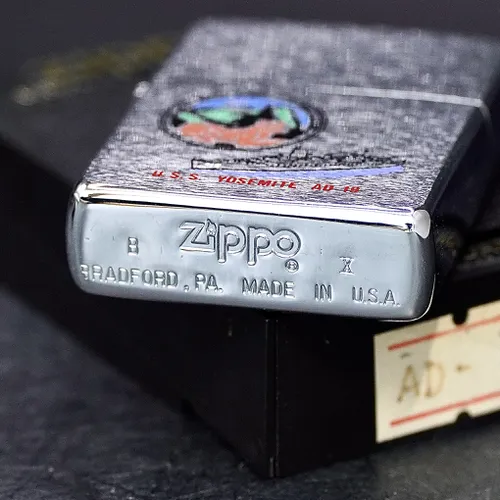 ZIPPO XƯA 1994 - HÀNG XƯA THẬP NIÊN 90s _ CHỦ ĐỀ TÀU CHIẾN YOSIMITE AD-19