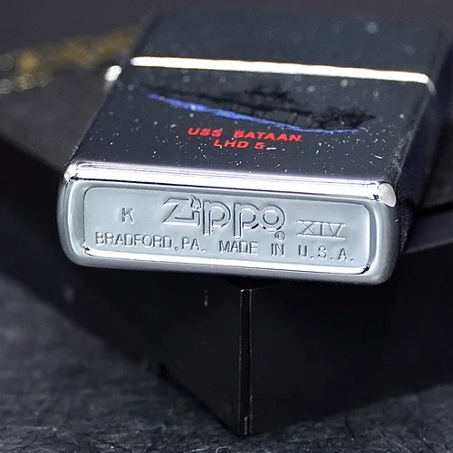 ZIPPO XƯA 1998 - HÀNG XƯA THẬP NIÊN 90s _ CHỦ ĐỀ TÀU CHIẾN BATAAN LHD-5
