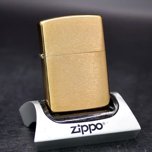 ZIPPO XƯA 32-88 - HÀNG XƯA THẬP NIÊN 80s _ CHỦ ĐỀ SOLID BRASS
