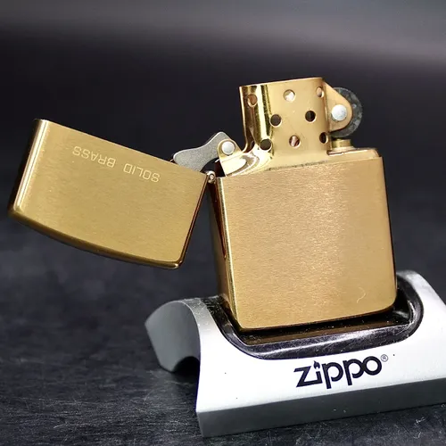 ZIPPO XƯA 32-88 - HÀNG XƯA THẬP NIÊN 80s _ CHỦ ĐỀ SOLID BRASS