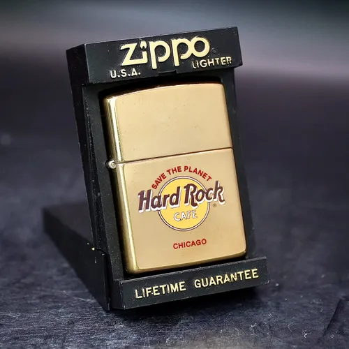 ZIPPO XƯA 1992 - HÀNG XƯA THẬP NIÊN 90s _ CHỦ ĐỀ HARD ROCK CAFE