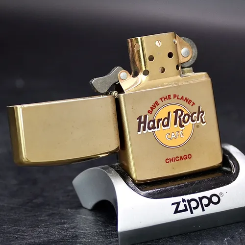 ZIPPO XƯA 1992 - HÀNG XƯA THẬP NIÊN 90s _ CHỦ ĐỀ HARD ROCK CAFE