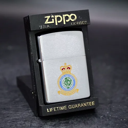 ZIPPO XƯA 1991 - HÀNG XƯA THẬP NIÊN 90s _ CHỦ ĐỀ TRẠM KHÔNG QUÂN HOÀNG GIA ANH