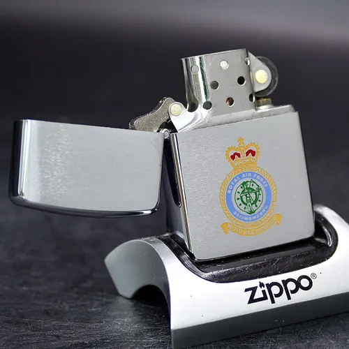 ZIPPO XƯA 1991 - HÀNG XƯA THẬP NIÊN 90s _ CHỦ ĐỀ TRẠM KHÔNG QUÂN HOÀNG GIA ANH