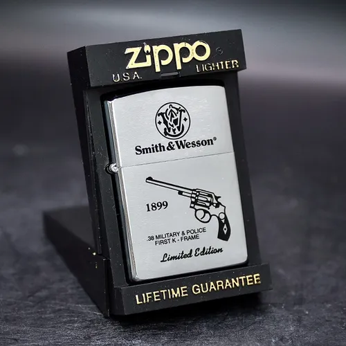 ZIPPO XƯA 2000 - HÀNG XƯA 2000s _ CHỦ ĐỀ SÚNG NGẮN Ổ XOAY K-FRAME