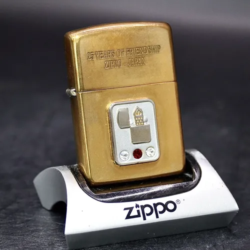 ZIPPO XƯA 1994 - HÀNG XƯA THẬP NIÊN 90s _ CHỦ ĐỀ 25th FRIENDSHIP ZIPPO - JAPAN