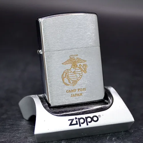 ZIPPO XƯA 1997 - HÀNG XƯA THẬP NIÊN 90s _ CHỦ ĐỀ LOGO THỦY QUÂN LỤC CHIẾN HOA KỲ