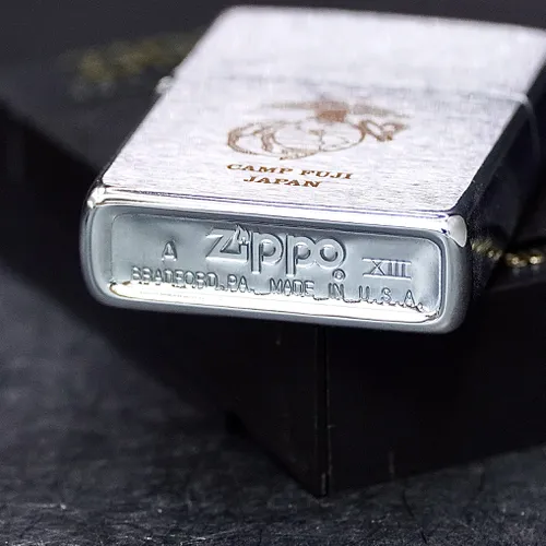 ZIPPO XƯA 1997 - HÀNG XƯA THẬP NIÊN 90s _ CHỦ ĐỀ LOGO THỦY QUÂN LỤC CHIẾN HOA KỲ