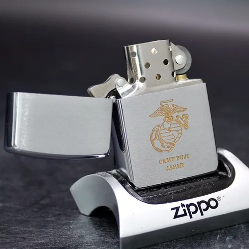 ZIPPO XƯA 1997 - HÀNG XƯA THẬP NIÊN 90s _ CHỦ ĐỀ LOGO THỦY QUÂN LỤC CHIẾN HOA KỲ