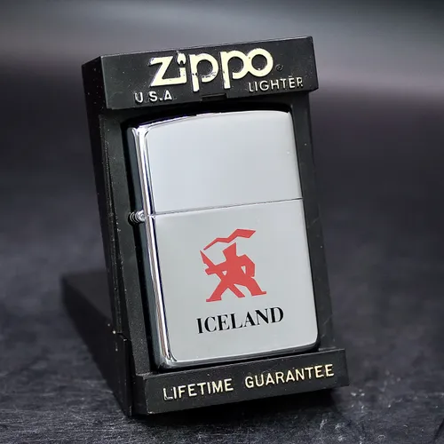 ZIPPO XƯA 1996 - HÀNG XƯA THẬP NIÊN 90s _ CHỦ ĐỀ LỰC LƯỢNG PHÒNG VỆ ICELAND