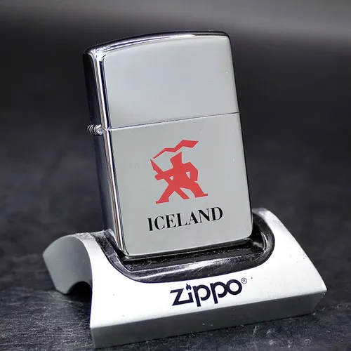 ZIPPO XƯA 1996 - HÀNG XƯA THẬP NIÊN 90s _ CHỦ ĐỀ LỰC LƯỢNG PHÒNG VỆ ICELAND
