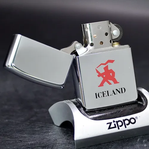 ZIPPO XƯA 1996 - HÀNG XƯA THẬP NIÊN 90s _ CHỦ ĐỀ LỰC LƯỢNG PHÒNG VỆ ICELAND