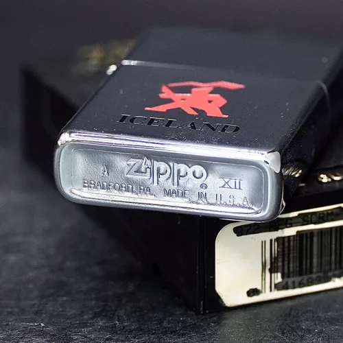 ZIPPO XƯA 1996 - HÀNG XƯA THẬP NIÊN 90s _ CHỦ ĐỀ LỰC LƯỢNG PHÒNG VỆ ICELAND