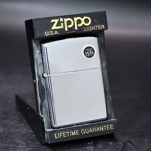 ZIPPO XƯA 1997 - HÀNG XƯA THẬP NIÊN 90s _ CHỦ ĐỀ CHROME BÓNG TRƠN BẢN