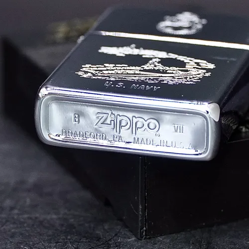 ZIPPO XƯA 1991 - HÀNG XƯA THẬP NIÊN 90s _ CHỦ ĐỀ TÀU CHIẾN THỦY QUÂN LỤC CHIẾN