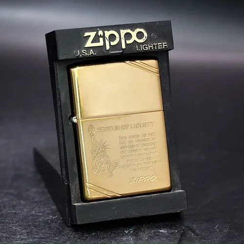 ZIPPO XƯA 1998 - HÀNG XƯA THẬP NIÊN 90s _ CHỦ ĐỀ NỮ THẦN TỰ DO
