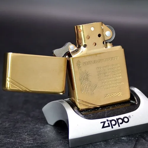 ZIPPO XƯA 1998 - HÀNG XƯA THẬP NIÊN 90s _ CHỦ ĐỀ NỮ THẦN TỰ DO