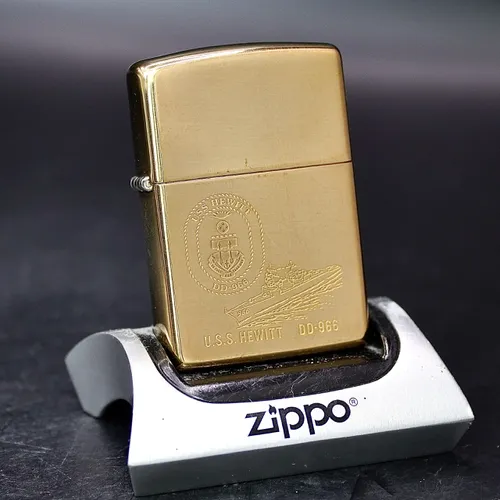 ZIPPO XƯA 1994 - HÀNG XƯA THẬP NIÊN 90s _ CHỦ ĐỀ TÀU CHIẾN HEWITT DD-966
