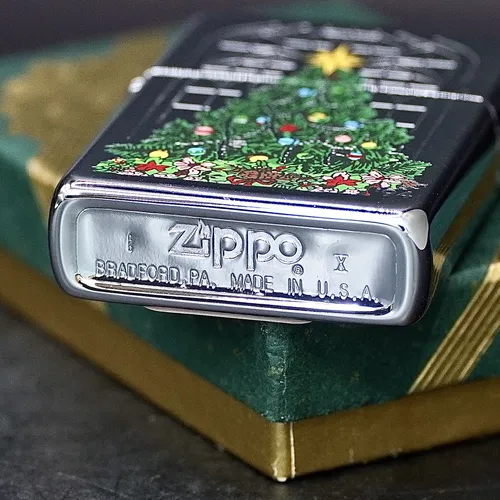 ZIPPO XƯA 1994 - HÀNG XƯA THẬP NIÊN 90s _ CHỦ ĐỀ GIÁNG SINH