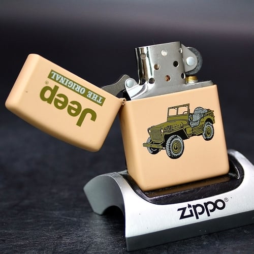 ZIPPO XƯA 2000 - HÀNG XƯA 2000s _ CHỦ ĐỀ XE JEEP