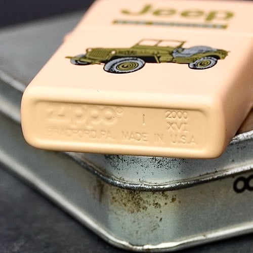 ZIPPO XƯA 2000 - HÀNG XƯA 2000s _ CHỦ ĐỀ XE JEEP