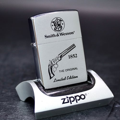 ZIPPO XƯA 2000 - HÀNG XƯA 2000s _ CHỦ ĐỀ SÚNG Ổ XOAY 1852