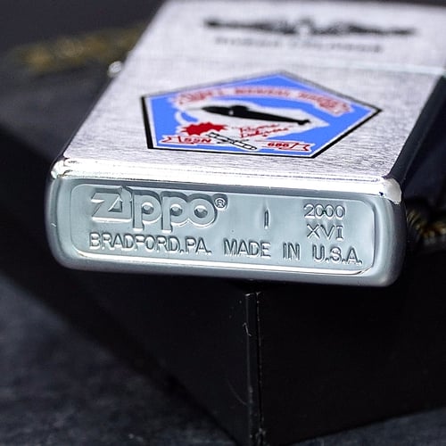 ZIPPO XƯA 2000 - HÀNG XƯA 2000s _ CHỦ ĐỀ TÀU NGẦM MENDEL RIVERS SSN-686