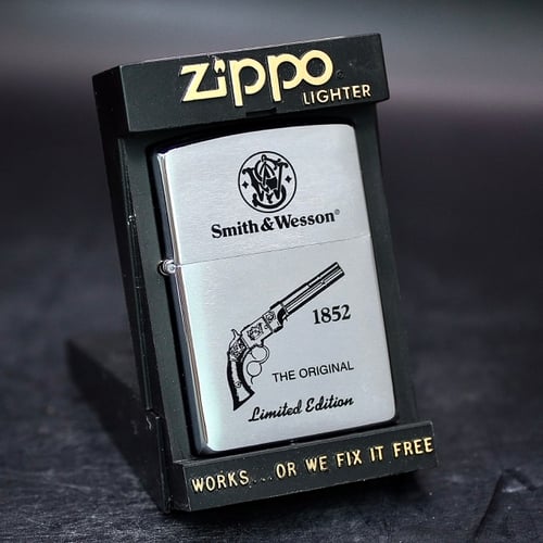 ZIPPO XƯA 2000 - HÀNG XƯA 2000s _ CHỦ ĐỀ SÚNG SMIITH & WESSON VOLCANIC PISTOL