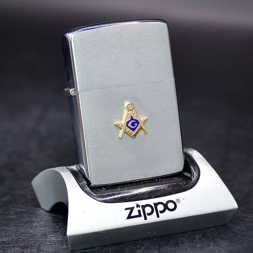 ZIPPO XƯA 1984 - HÀNG XƯA THẬP NIÊN 80s _ CHỦ ĐỀ MANSONIC