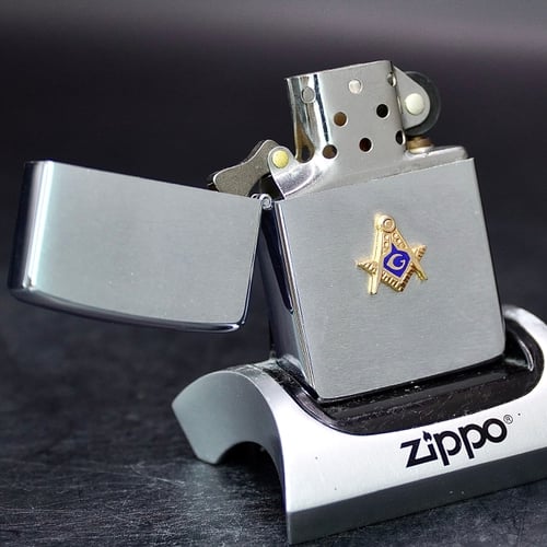 ZIPPO XƯA 1984 - HÀNG XƯA THẬP NIÊN 80s _ CHỦ ĐỀ MANSONIC