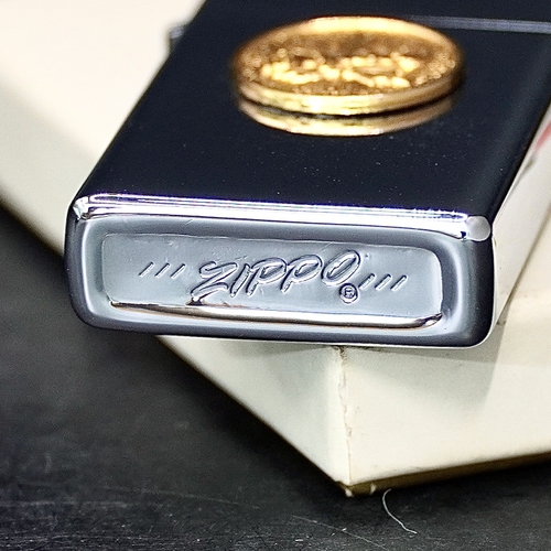 ZIPPO SLIM XƯA 1976 - HÀNG XƯA THẬP NIÊN 70s _ CHỦ ĐỀ ĐỒNG XU LÁ PHONG CANADA