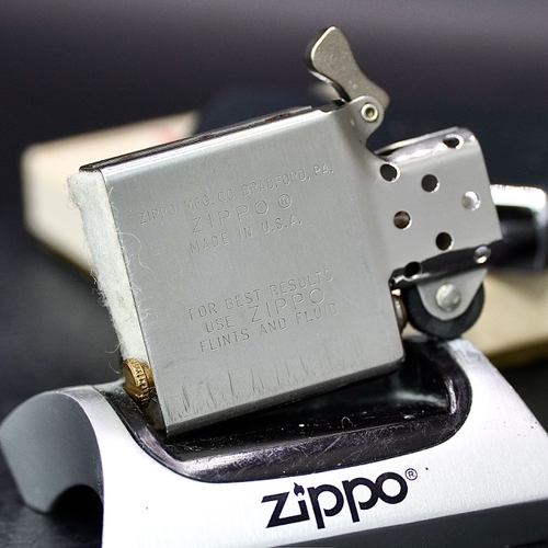 ZIPPO XƯA 1981 - HÀNG XƯA THẬP NIÊN 80s _ CHỦ ĐỀ LOGO TÀU SÂN BAY CARL VINSON